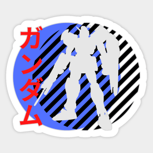 Robotic Silhouette 05 Sticker